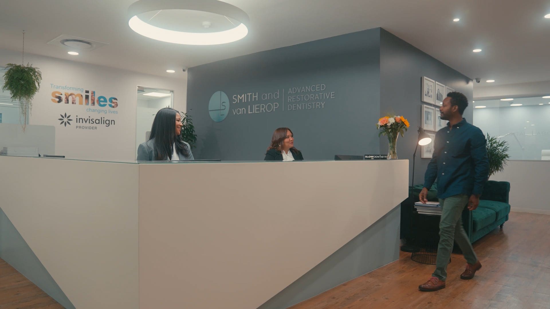 Smith and Van Lierop Dentistry reception